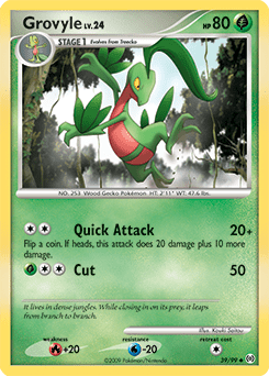 Grovyle #39 from Arceus