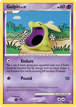 Gulpin #40 from Arceus