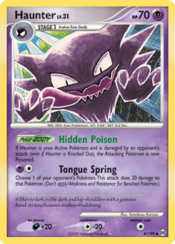 Haunter #41 from Arceus