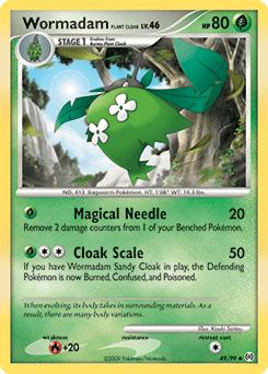 Wormadam Plant Cloak #49 from Arceus