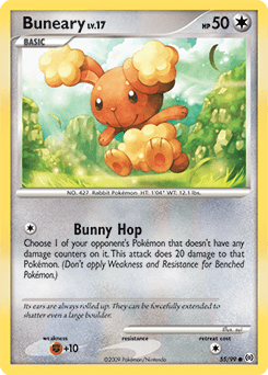 Buneary #55 from Arceus
