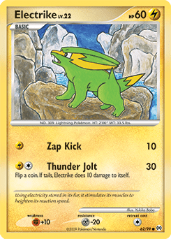 Electrike #62 from Arceus