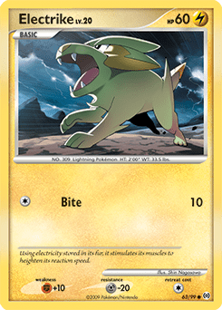 Electrike #63 from Arceus