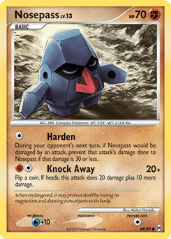 Nosepass #69 from Arceus