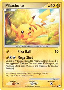 Pikachu #71 from Arceus