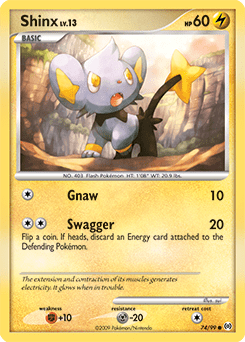 Shinx #74 from Arceus