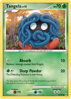 Tangela #76 from Arceus