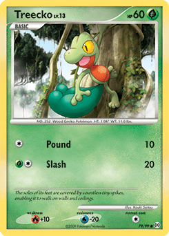 Treecko #79 from Arceus