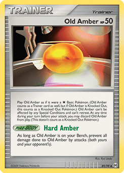 Old Amber #89 from Arceus