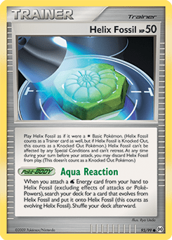 Helix Fossil #93 from Arceus