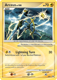 Arceus #AR6 from Arceus