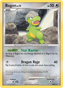 Bagon #SH10 from Arceus