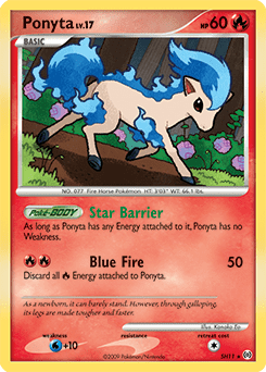 Ponyta #SH11 from Arceus