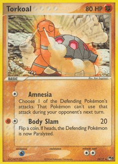 Torkoal #10 by Ken Sugimori