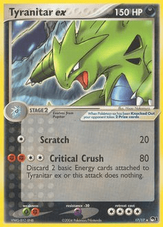 Tyranitar ex #17 by Hikaru Koike