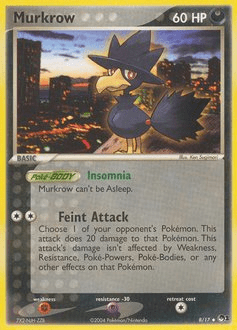 Murkrow #8 by Ken Sugimori
