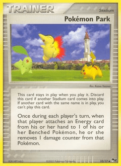 Pokémon Park #10 from POP Series 2