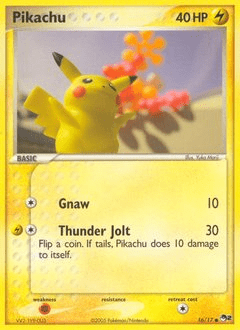 Pikachu #16 from POP Series 2
