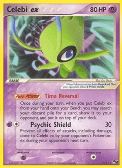 Celebi ex #17 from POP Series 2
