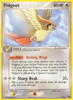 Pidgeot #2 from POP Series 2