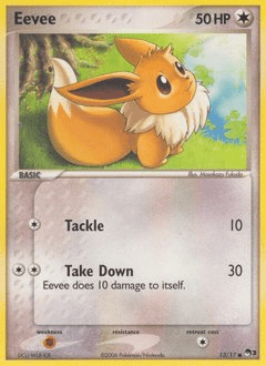 Eevee #13 from POP Series 3