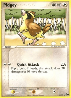 Pidgey #12 from POP Series 4