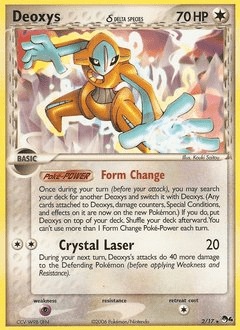 Deoxys δ #2 from POP Series 4