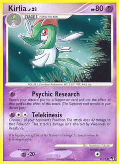 Kirlia #8 from POP Series 7