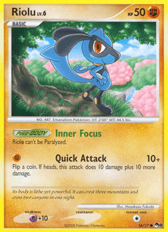 Riolu #16 from POP Series 8