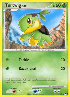 Turtwig #17 from POP Series 8