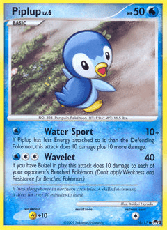Piplup #16 from POP Series 9