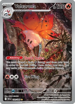 Volcarona #100 from Black Bolt