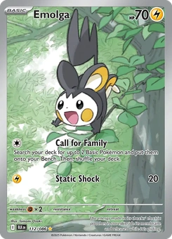 Emolga #112 from Black Bolt