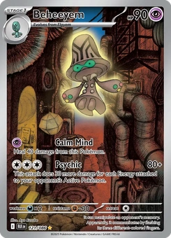 Beheeyem #121 from Black Bolt