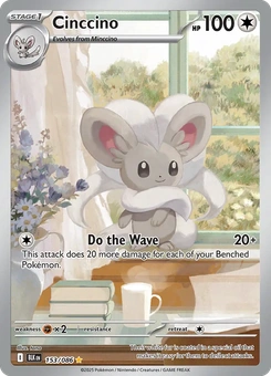 Cinccino #153 from Black Bolt