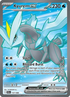 Kyurem ex #157 from Black Bolt