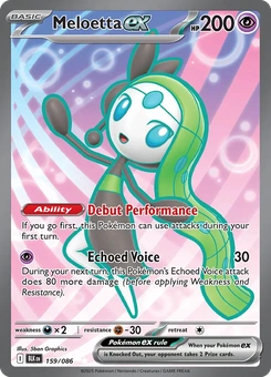 Meloetta ex #159 from Black Bolt