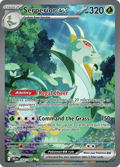 Serperior ex #164 from Black Bolt