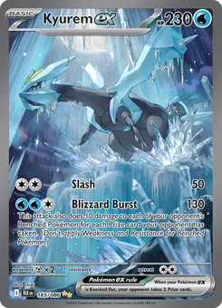 Kyurem ex #165 from Black Bolt