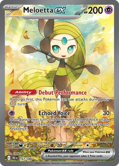 Meloetta ex #167 from Black Bolt