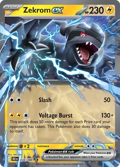 Zekrom ex #34 from Black Bolt