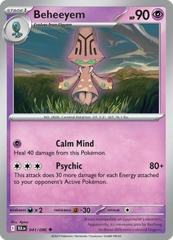 Beheeyem #41 from Black Bolt