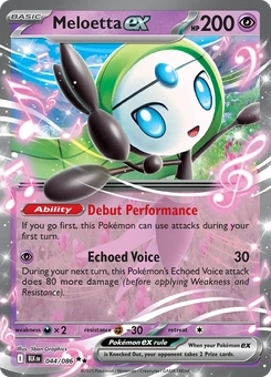Meloetta ex #44 from Black Bolt