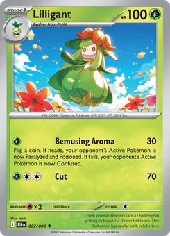 Lilligant #7 from Black Bolt