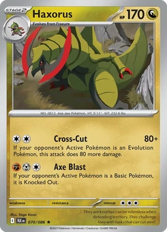 Haxorus #70 from Black Bolt