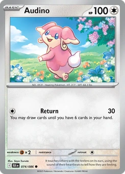 Audino #74 from Black Bolt