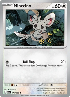 Minccino #75 from Black Bolt