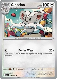 Cinccino #76 from Black Bolt