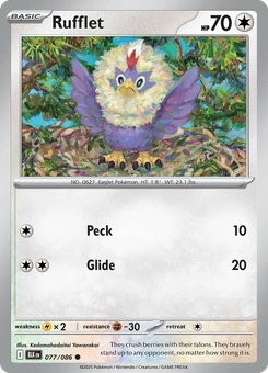 Rufflet #77 from Black Bolt