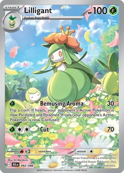 Lilligant #92 from Black Bolt
